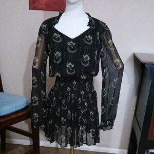 FREE PEOPLE'S Peacock Dress